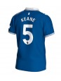 Billige Everton Michael Keane #5 Hjemmedrakt 2023-24 Kortermet